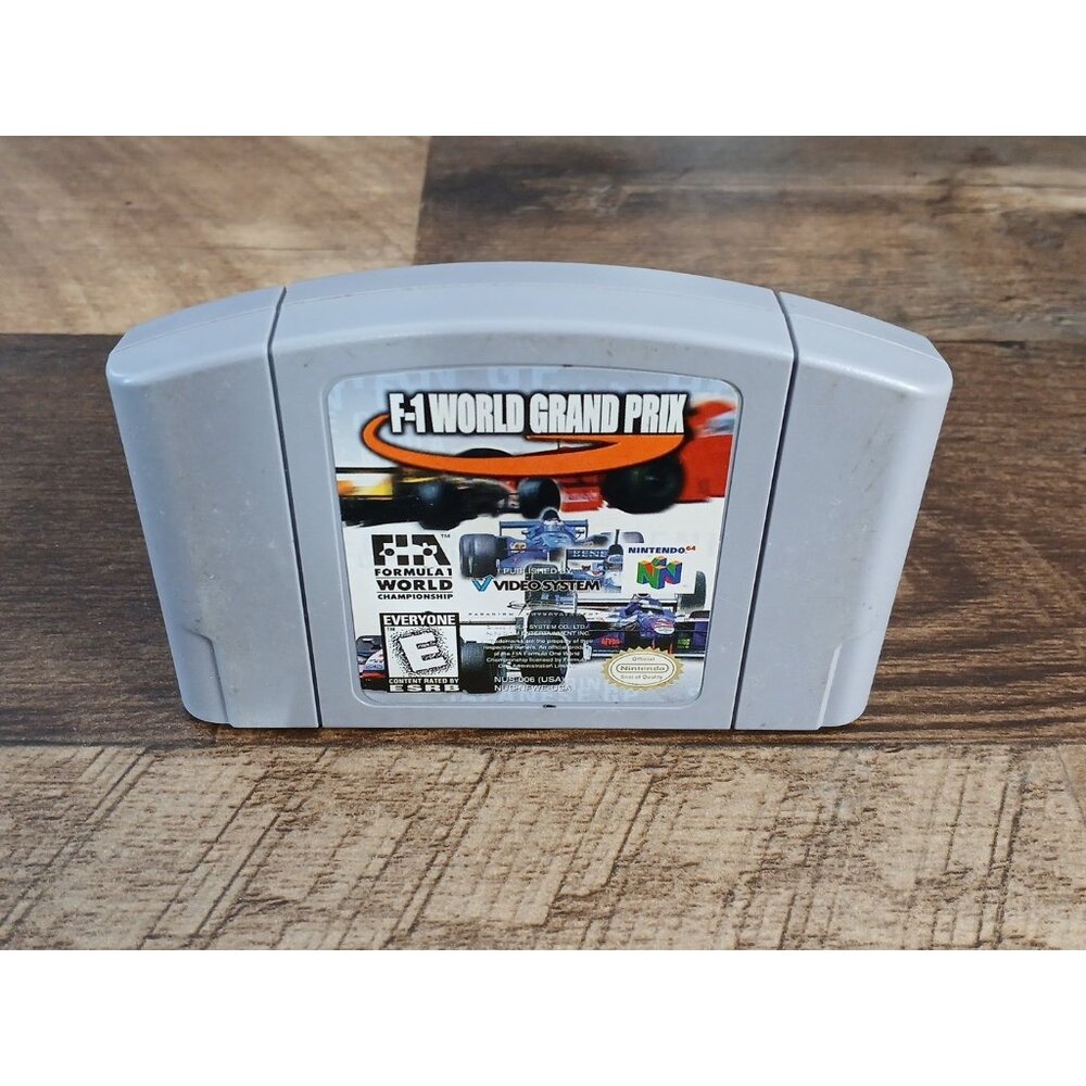 F1 World Grand Prix (Nintendo 64, N64) Game Only - Tested